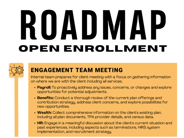 Roadmap: Open Enrollment